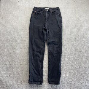 Garage Denim Mom Jeans Women’s Size 1 / 25 Dark Off-Black Casual Vintage Style*
